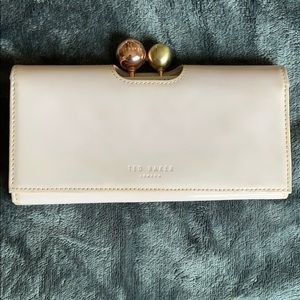 Ted Baker Light Pink Patent Wallet